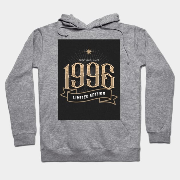 Birth Year 1996 Hoodie by TheSoldierOfFortune